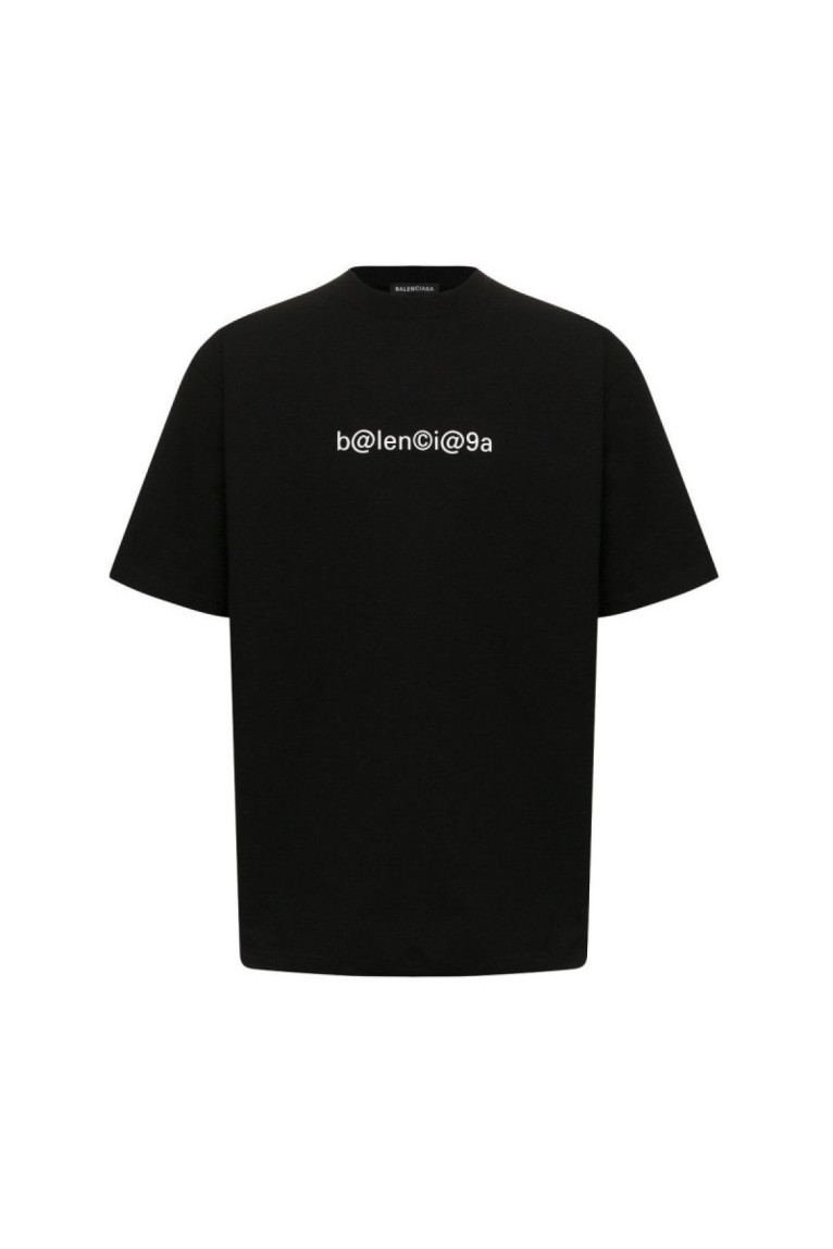 TShirt droit logo printé Balenciaga