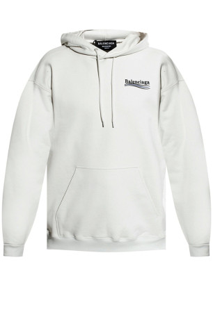 Sweat capuche logo brodé Balenciaga