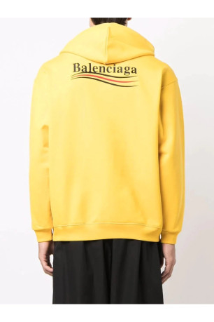 Sweat capuche logo brodé Balenciaga