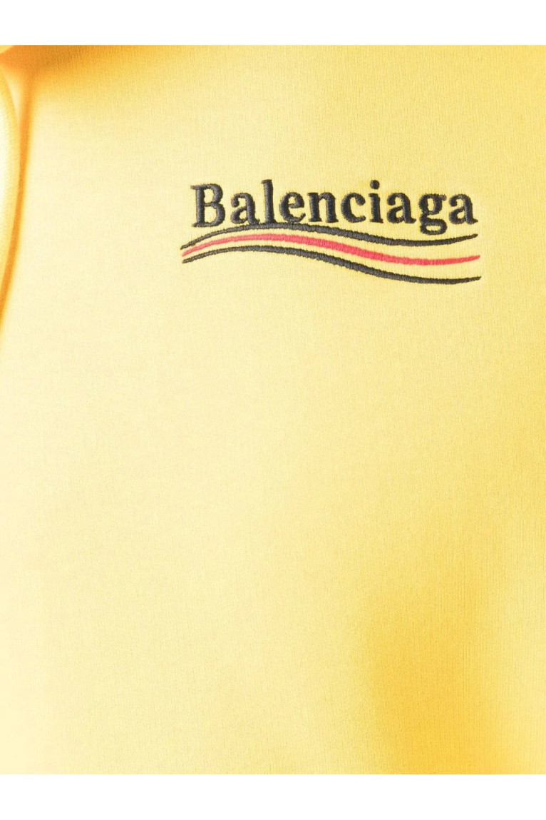 Sweat capuche logo brodé Balenciaga