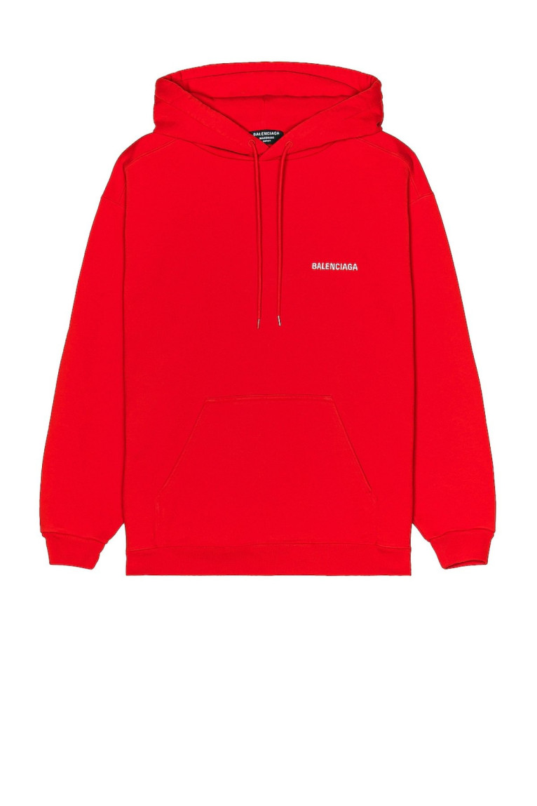Sweat capuche logo brodé dos Balenciaga