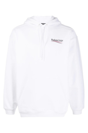 Sweat capuche print logo Balenciaga