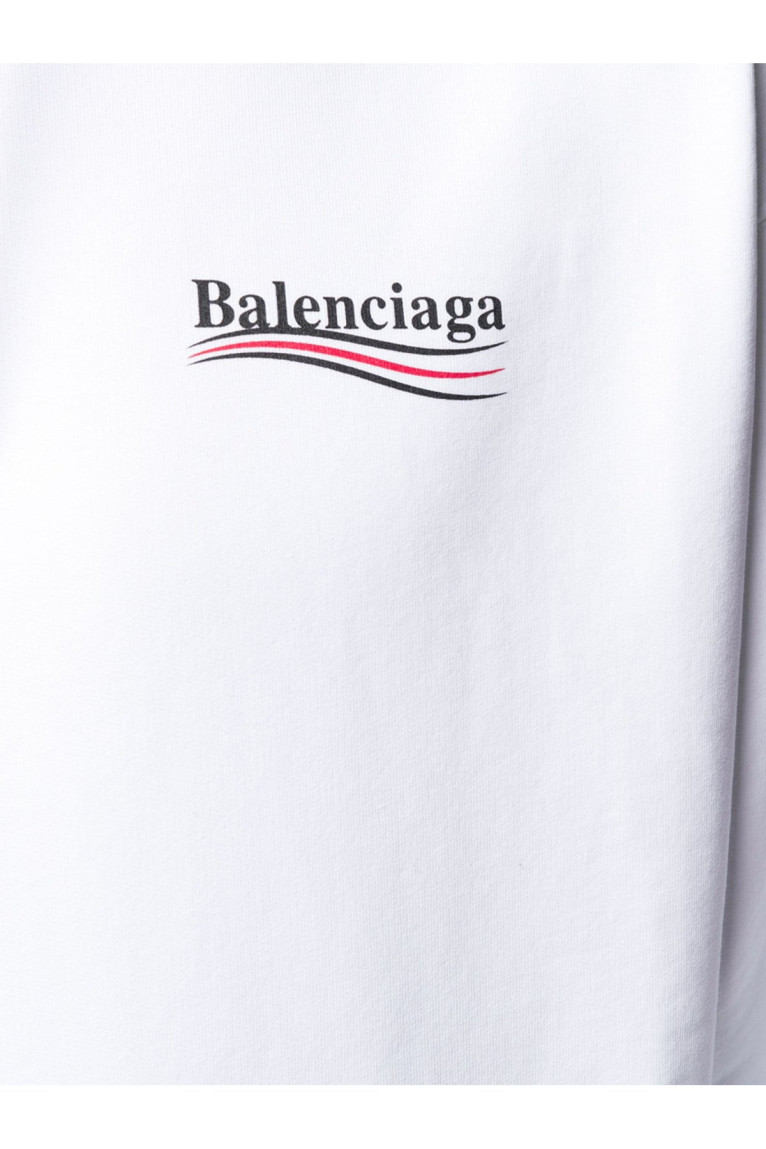 Sweat capuche print logo Balenciaga