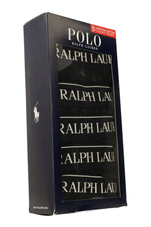 Pack de 5 boxers coton stretch Ralph lauren