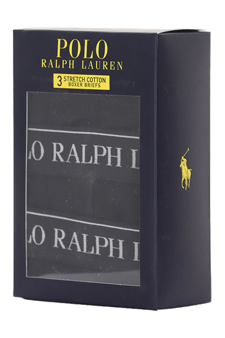 Tripack boxers coton stretch Ralph lauren
