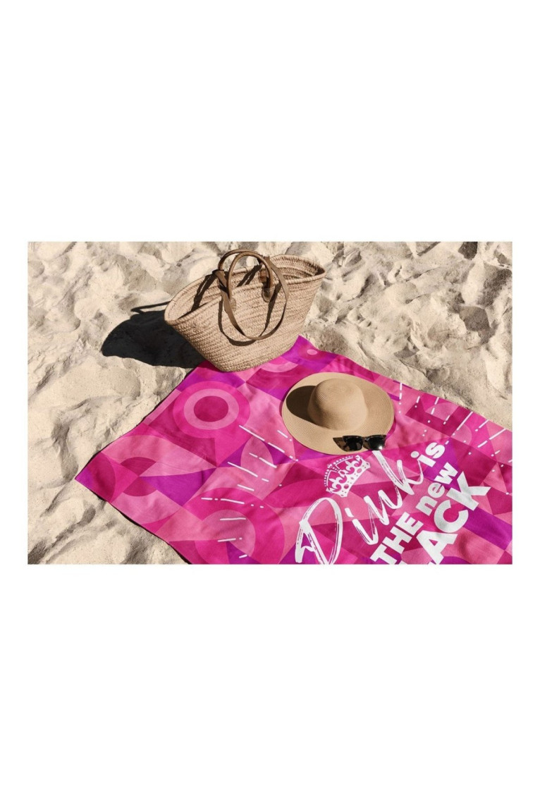 Serviette de plage 90x150 Pink is The New Black 90 Beach towels
