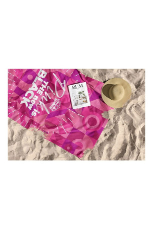 Serviette de plage 90x150 Pink is The New Black 90 Beach towels