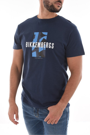 TShirt 100% coton print logo Bikkembergs