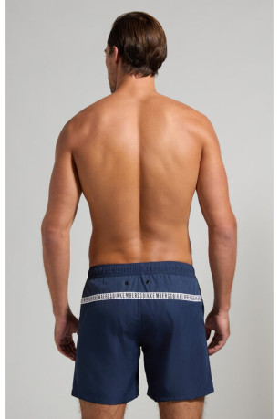 Short de bain bande logo Bikkembergs