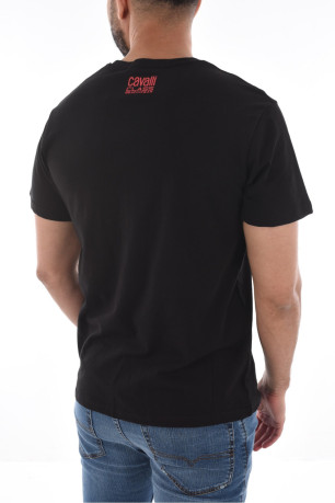 TShirt gros logo 100% coton Cavalli Class