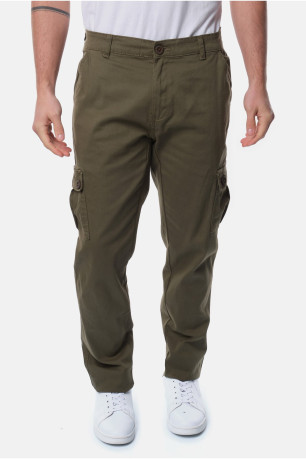 Pantalon cargo droit stretch Hopenlife
