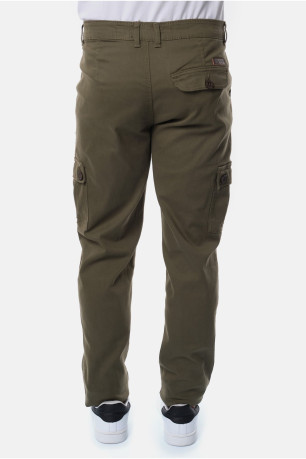 Pantalon cargo droit stretch Hopenlife