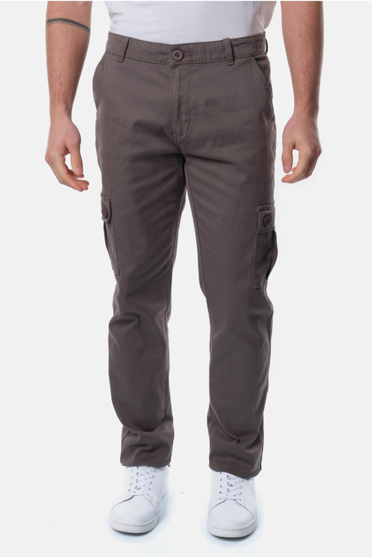 Pantalon cargo droit stretch Hopenlife