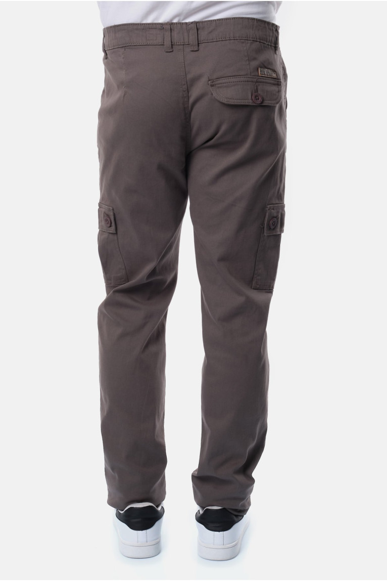 Pantalon cargo droit stretch Hopenlife
