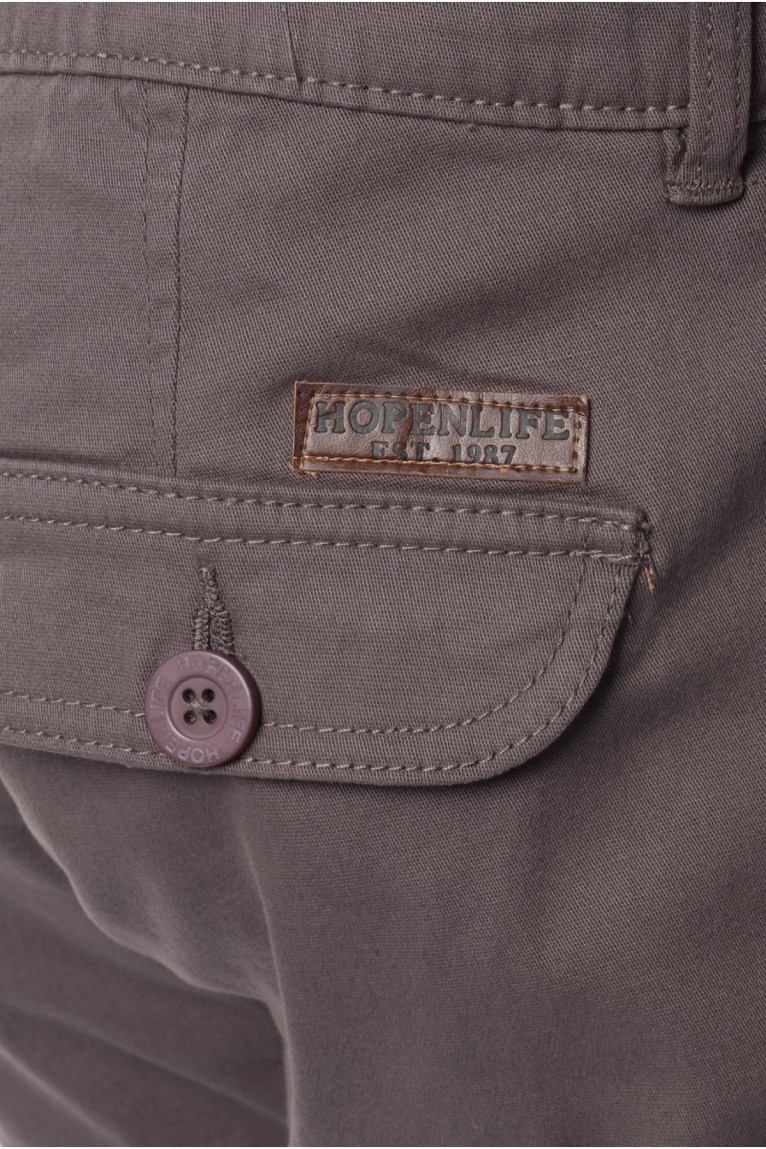Pantalon cargo droit stretch Hopenlife