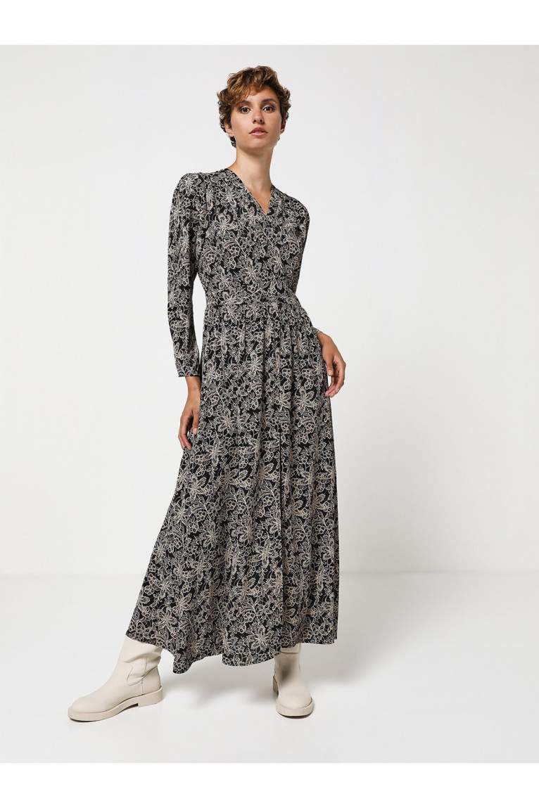 Robe longue imprimée See u soon