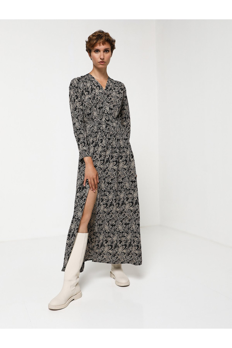 Robe longue imprimée See u soon