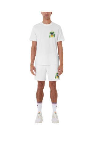 TShirt coton dos imprimé Avenida Casa blanca