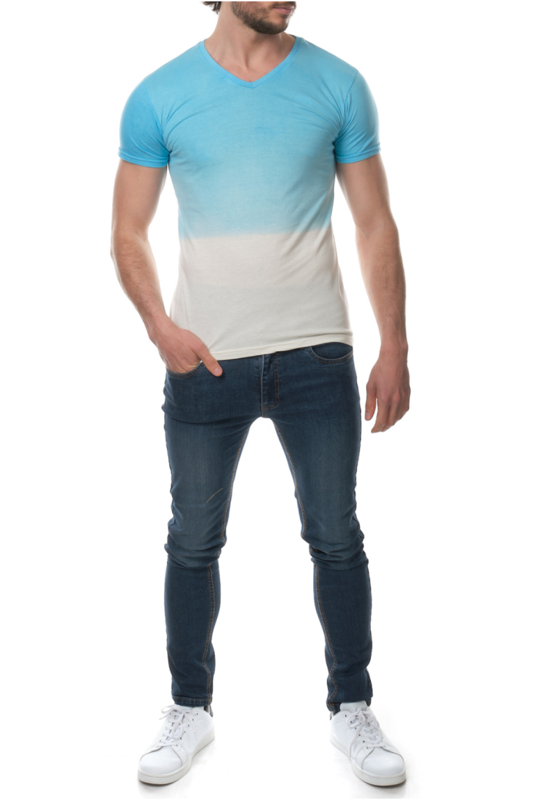 Tshirt bi couleur 100% coton Hopenlife