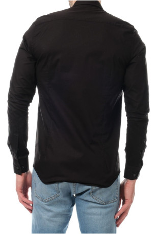 Chemise unie coton stretch Hopenlife