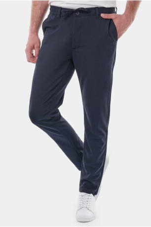 Pantalon chino uni maille Hopenlife