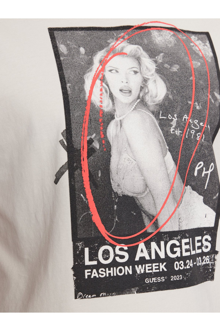TShirt coton Fashion Week Guess jeans