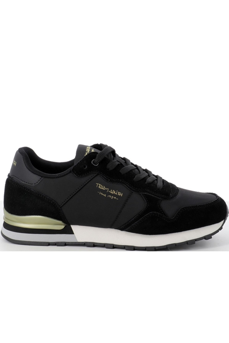 Sneakers cuir PU textile Teddy smith