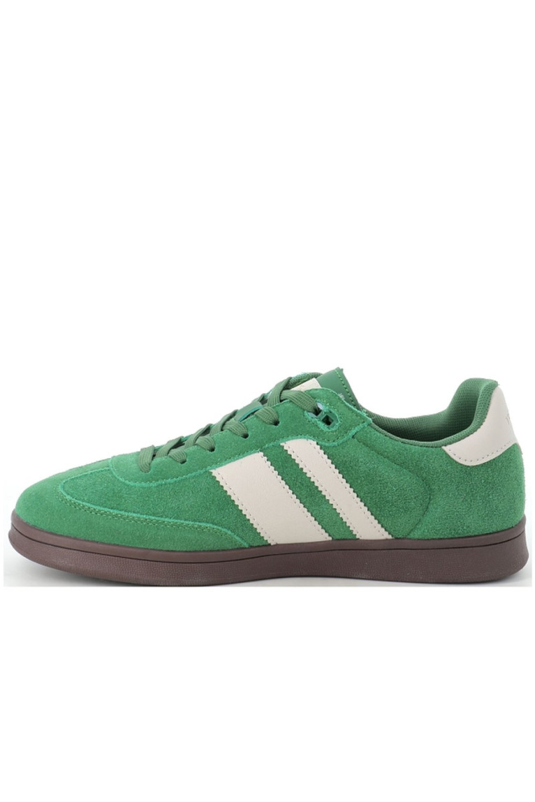 Sneakers basses bicolores cuir Teddy smith