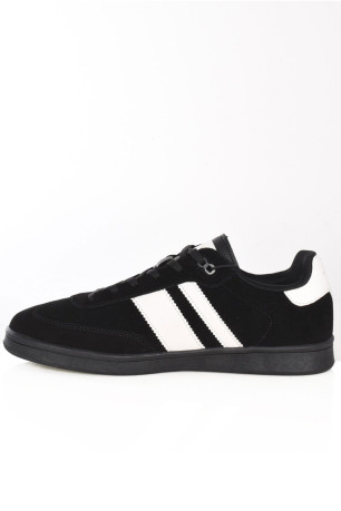 Sneakers basses bicolores cuir Teddy smith