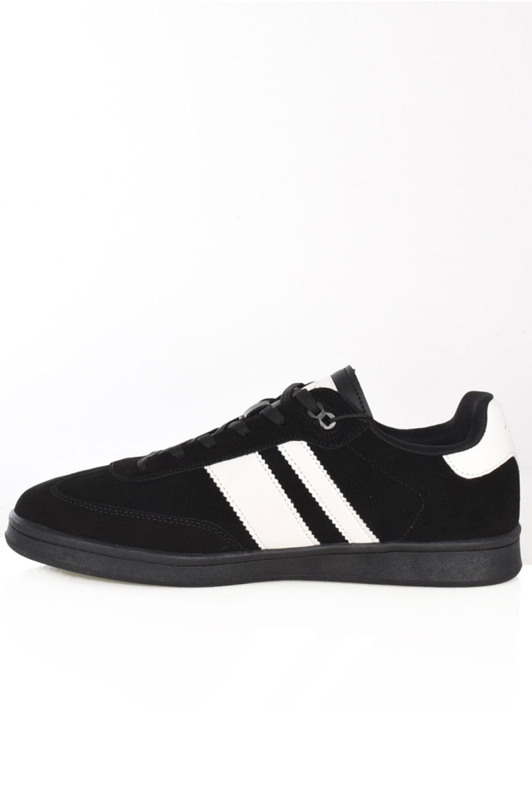Sneakers basses bicolores cuir Teddy smith