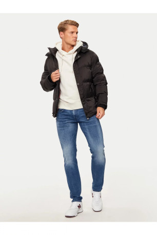 Doudoune capuche Guess jeans