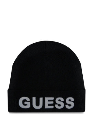 Bonnet laine logo Guess jeans