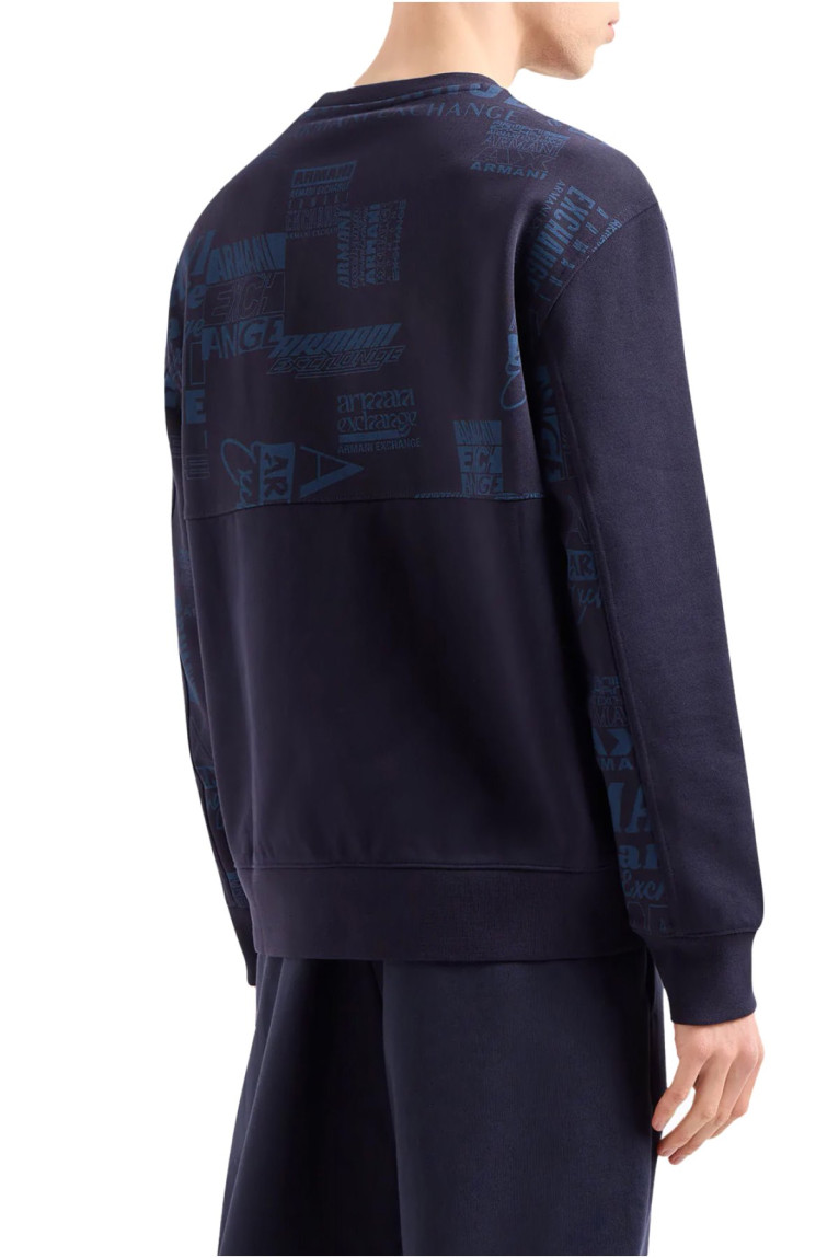 Sweatshirt ML coton Armani exchange