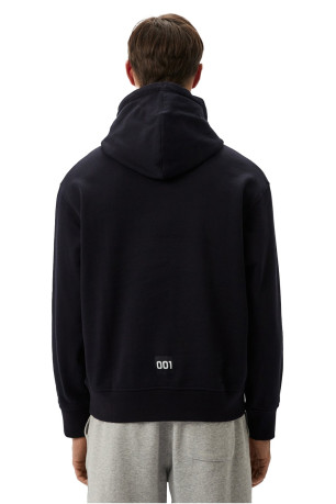 Sweat à capuche logo brodé Armani exchange