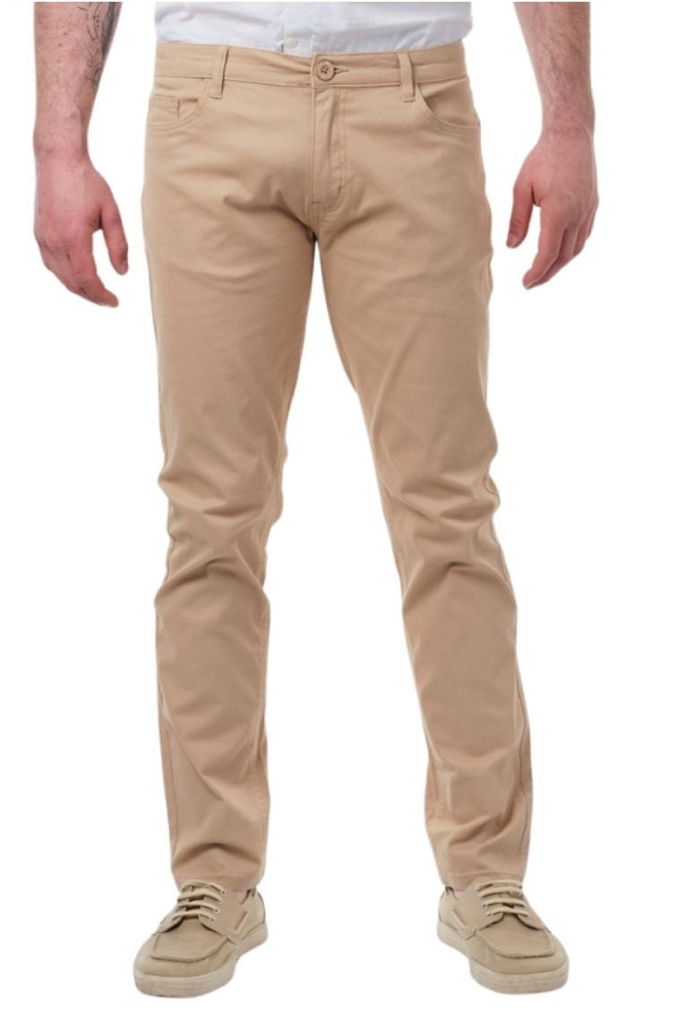 Pantalon droit coton stretch Hopenlife