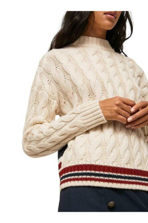 BLOSSOM CABLE WOOL KNIT Pepe jeans