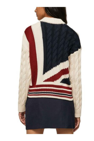 BLOSSOM CABLE WOOL KNIT Pepe jeans