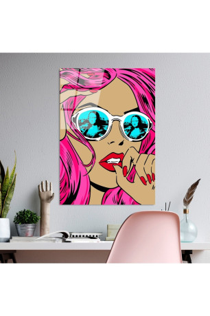 Peinture décorative verre trempé Wall addiction