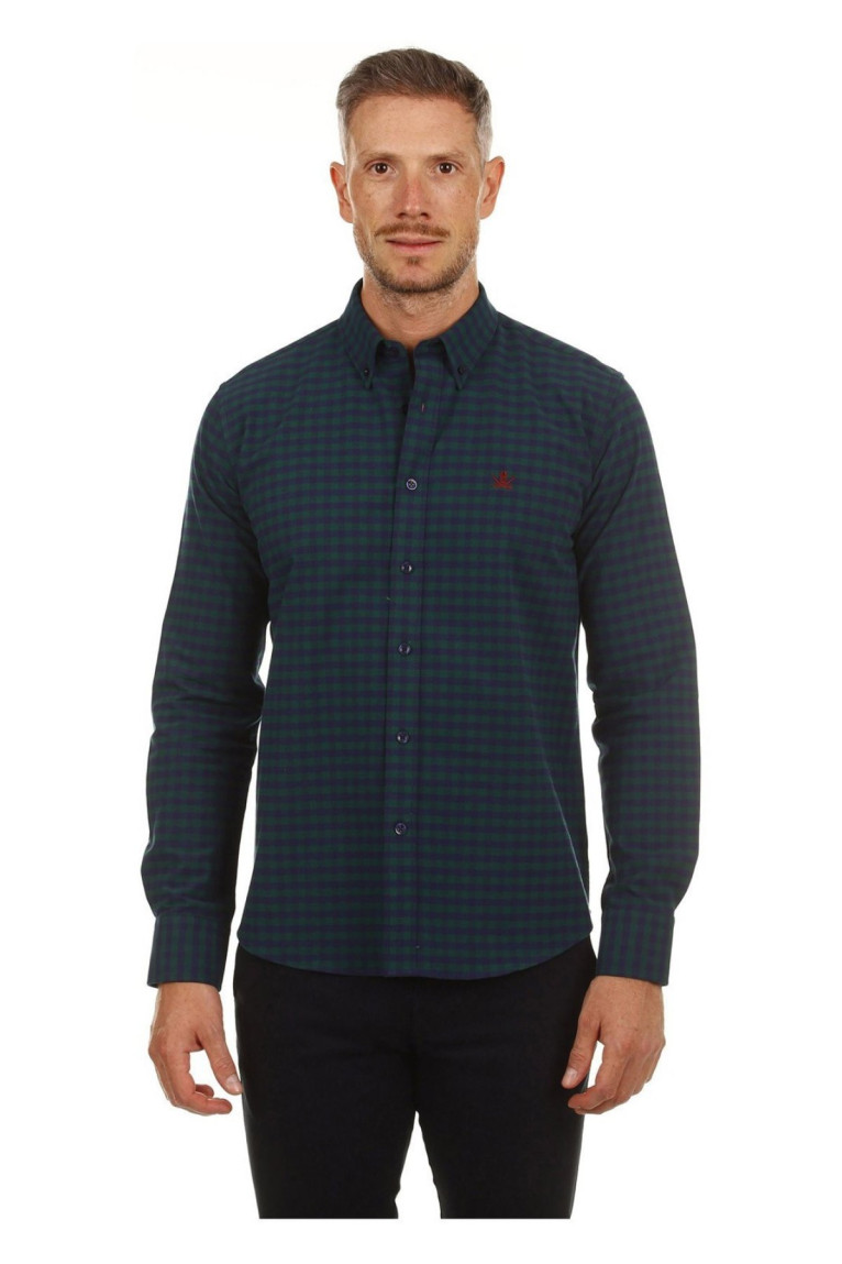 Chemise - TIME OF BOCHA - PI1COT - Green Time of bocha