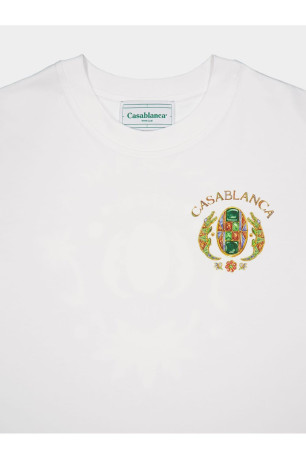 TShirt MC coton logo impression Casa blanca