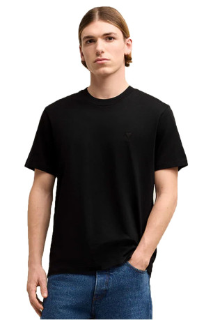 T-shirt Noir Ami paris