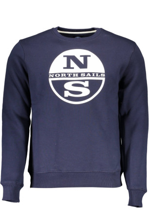 Sweat manches longues bleu