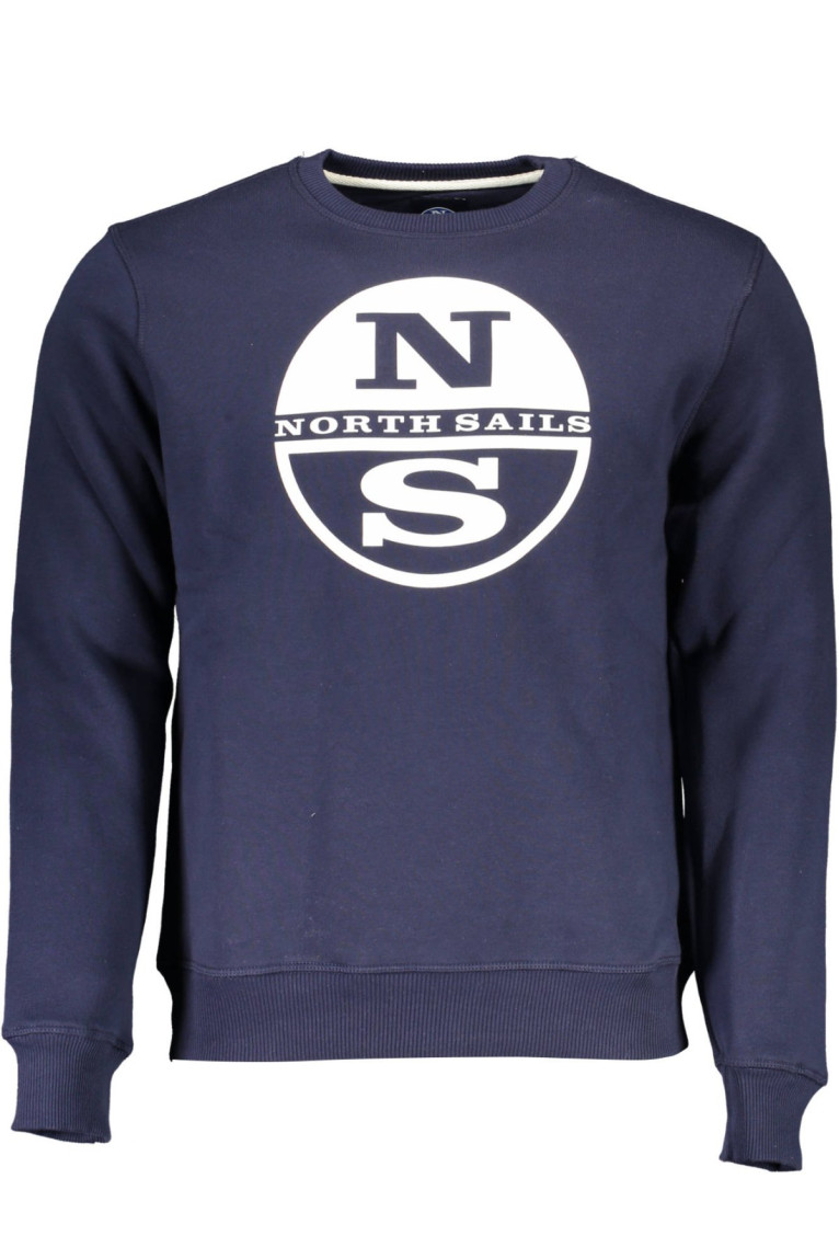 Sweat manches longues bleu