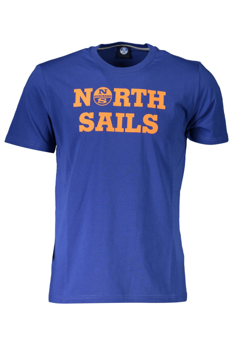 T-shirt manches courtes bleu