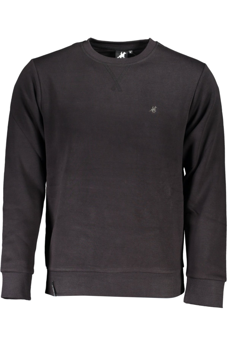 SWEAT-SHIRT ZIPPÉ NOIR US GRAND POLO POUR HOMMES U.s. grand polo
