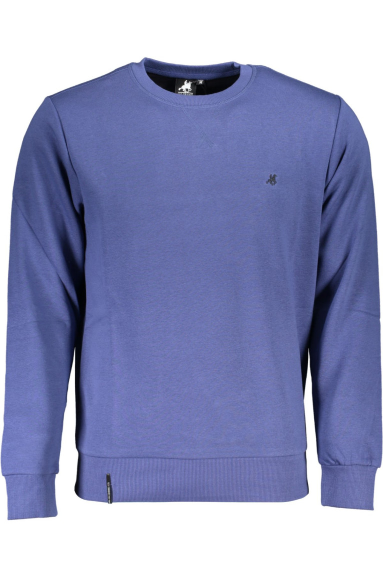 SWEAT-SHIRT SANS FERMETURE ÉCLAIR BLEU POUR HOMMES US GRAND POLO U.s. grand polo