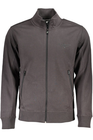 SWEAT-SHIRT ZIPPÉ HOMME US GRAND POLO GRIS U.s. grand polo