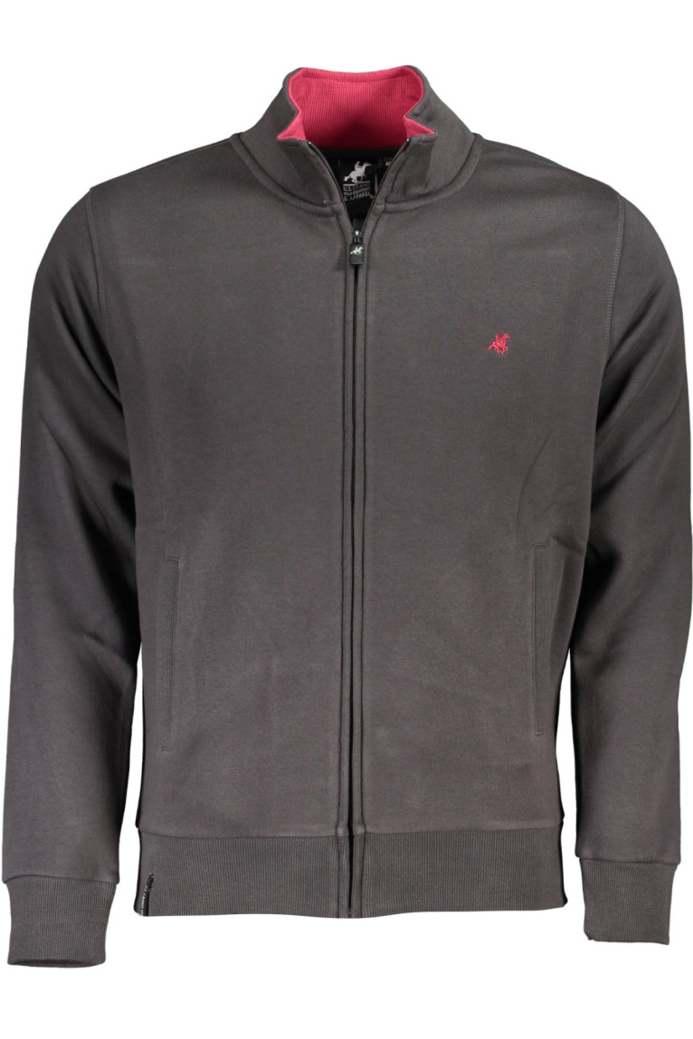 SWEAT-SHIRT ZIPPÉ HOMME US GRAND POLO GRIS U.s. grand polo