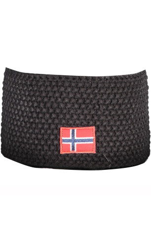 Bandeau patch logo cousu Noir NORWAY 1963