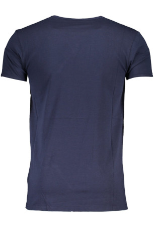 T-shirt manches courtes bleu Cavalli Class
